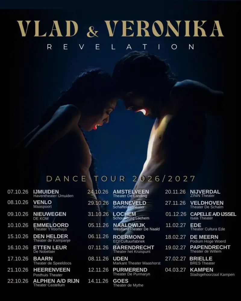 Vlad & Veronika — Revelation | Тур Нідерландами